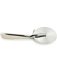 Rotella Tagliapizza in acciaio inox serie Love Me colore beige -BRANDANI