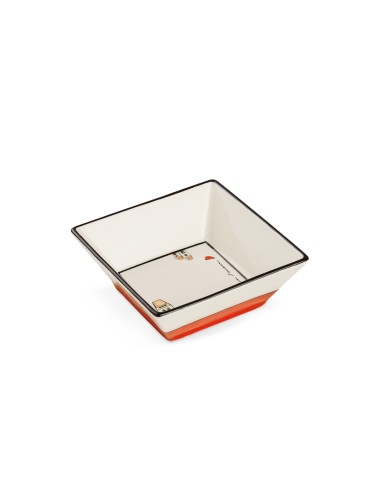COPPETTA LE CASETTE ROSSA 14X14 -EGAN