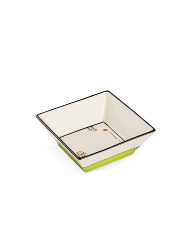 COPPETTA LE CASETTE VERDE 14X14 -EGAN