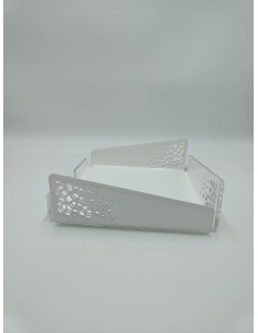 Alhena portatovaglioli in plexiglass traforato dalle linee moderne ed eleganti -DETTAGLI 2