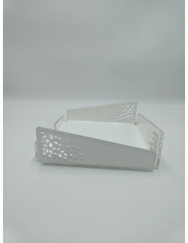 Alhena portatovaglioli in plexiglass traforato dalle linee moderne ed eleganti -DETTAGLI
