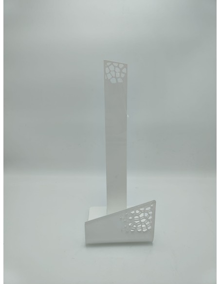 Alhena portarotolo di carta in plexiglass traforato dalle linee moderne ed eleganti -DETTAGLI