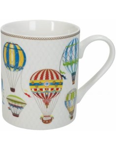 Set 2 tazze - MUG con decorazione Le mongolfiere -BRANDANI 2