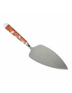 Elfomagia Pala per dolci natalizia con manico in ceramica decorata del natale -BRANDANI