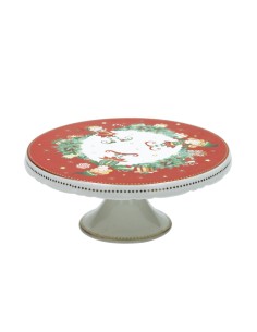 Elfomagia alzata natalizia per dolci decorata con elfo del natale -BRANDANI