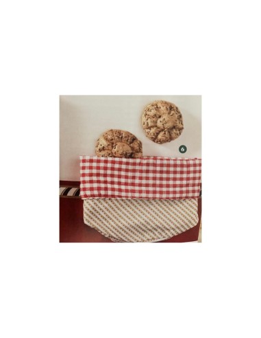 Cestino portapane natalizio con decorazione del natale Lo schiaccianoci -BRANDANI