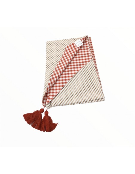 Runner da tavola natalizio con decorazione double face del natale Lo schiaccianoci -BRANDANI