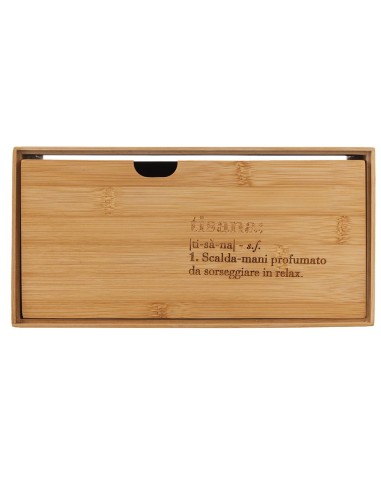 Victionary scatola in legno porta tè e tisane con 4 slot dal design raffinato organizza con stile le tue tisane e tè preferit...
