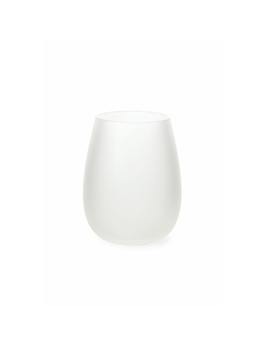 Cala Dorada set 6 bicchieri acqua moderni contemporanei in vetro opaco frosted -VILLA D' ESTE