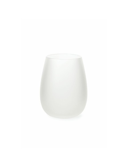 Cala Dorada set 6 bicchieri acqua moderni contemporanei in vetro opaco frosted -VILLA D' ESTE