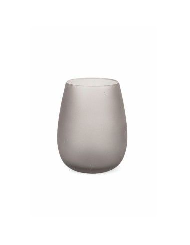 Cala Dorada set 6 bicchieri acqua moderni contemporanei in vetro opaco frosted -VILLA D' ESTE