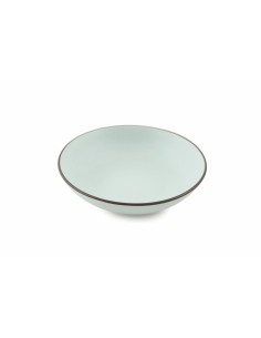 Kora light servizio piatti 18 pezzi moderno vintage in gres grigio chiaro -VILLA D' ESTE 2