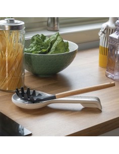 Idee poggiamestolo fantasie in cucina con frase smettila di assaggiare in ceramica -VILLA D' ESTE 2