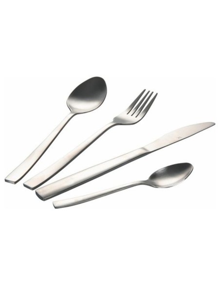 Posate in acciaio satinato, set 24 pezzi. Eleganza moderna per ogni tavola -VILLA D' ESTE