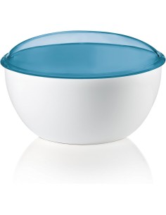 Gocce pratico e moderno contenitore nel brioso colore azzurro mare con tappo ermetico salvafragranza ideale per conservare bi...