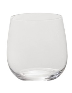 Reggia set 6 bicchieri moderni e minimal da vino o acqua in vetro cristallo -KNINDUSTRIE