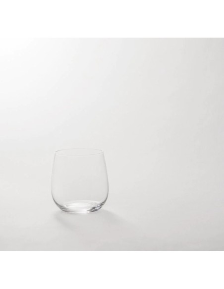Reggia set 6 bicchieri moderni e minimal da acqua in vetro cristallo -KNINDUSTRIE
