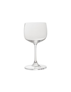 Reggia set 6 calici per vino bianco moderni e minimal in vetro cristallo -KNINDUSTRIE