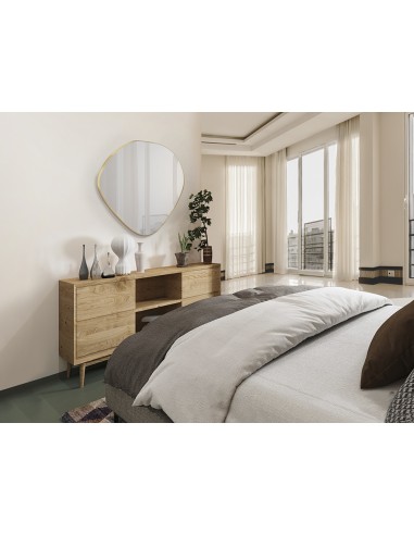 MIMO - SPECCHIO 80X80 ORO -SCHULLER