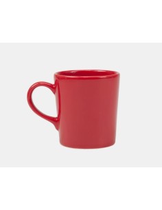 Kaleido Mug tazza ceramica porcellanata rosso aragosta -PAGNOSSIN