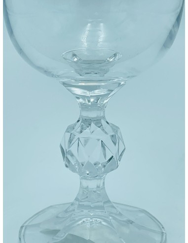Klaudie Set 6 calice vino 150 ml in cristallo di bohemia trasparente -KVETNA