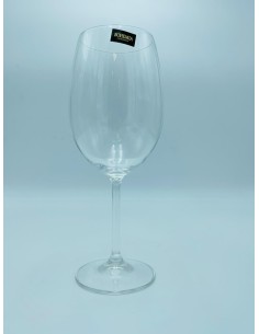 Gastro Set 6 calice vino 580 ml in cristallo di bohemia trasparente -KVETNA