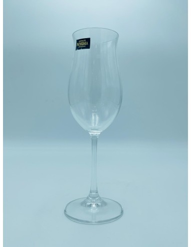 Ellen Set 6 calice vino 360 ml in cristallo di bohemia trasparente -KVETNA