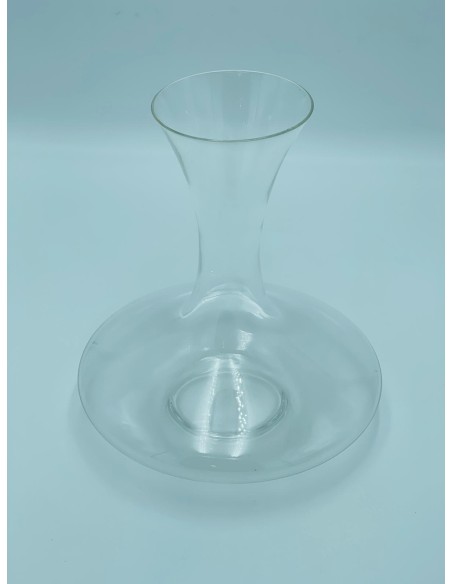 Decanter ad Ampolla per vino in cristallo di bohemia trasparente -KVETNA