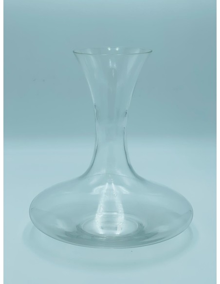 Decanter ad Ampolla per vino in cristallo di bohemia trasparente -KVETNA