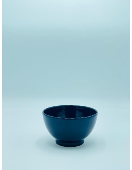 Kaleido Set 6 Coppette tazzoni blu in ceramica porcellanata ideale per pietanze esotiche e preprazioni particolari -PAGNOSSIN