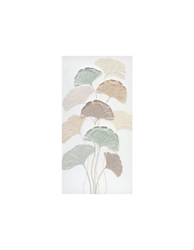 Ventagli quadro con foglie di ginkgo biloba in...