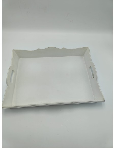 VASSOIO IN LEGNO SHABBY CHIC -ARTE DI NACCHI