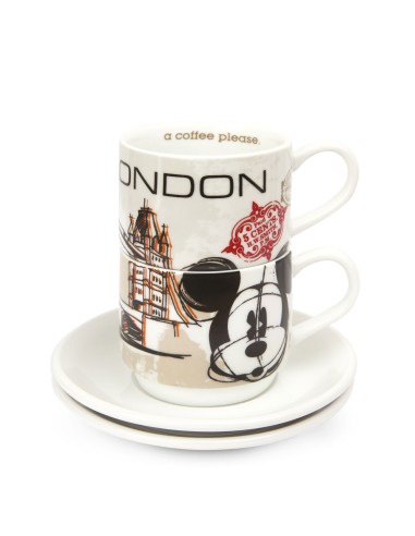 SET 2 TAZZE CAFFE' IMP. INTHECITY LONDRA -EGAN