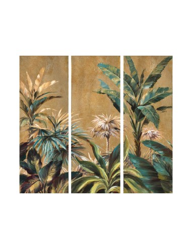 QUADRO CLOROFILLA - SET 3 PZ. 40X120 -AGAVE S.R.L.
