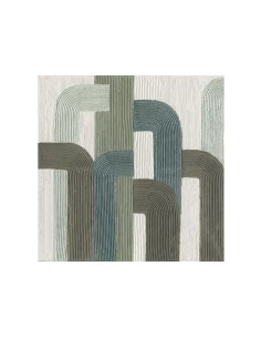 QUADRO GREEN LINES 100X100 -AGAVE S.R.L.