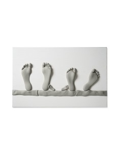 Quadro Sognare Assieme in gres porcellanato ardesia -LINEASETTE