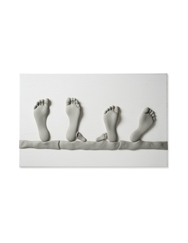 Quadro Sognare Assieme in gres porcellanato ardesia -LINEASETTE