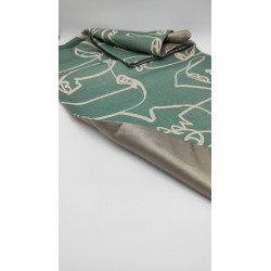 Runner Face Green in tessuto verde -INNOVA LIVING 2