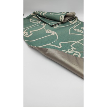 Runner Face Green in tessuto verde -INNOVA LIVING