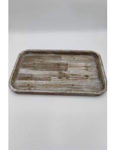 VASSOIO LEGNO CLARENCE 45X25X3 CM. -INNOVA LIVING