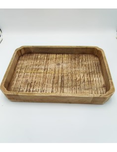 Wood Vassoio in legno grande -INNOVA LIVING