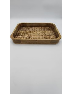 Wood Vassoio in legno piccolo -INNOVA LIVING