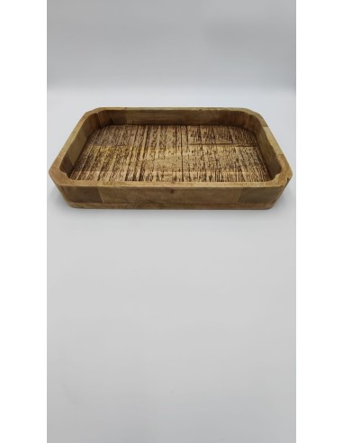 Wood Vassoio in legno piccolo -INNOVA LIVING