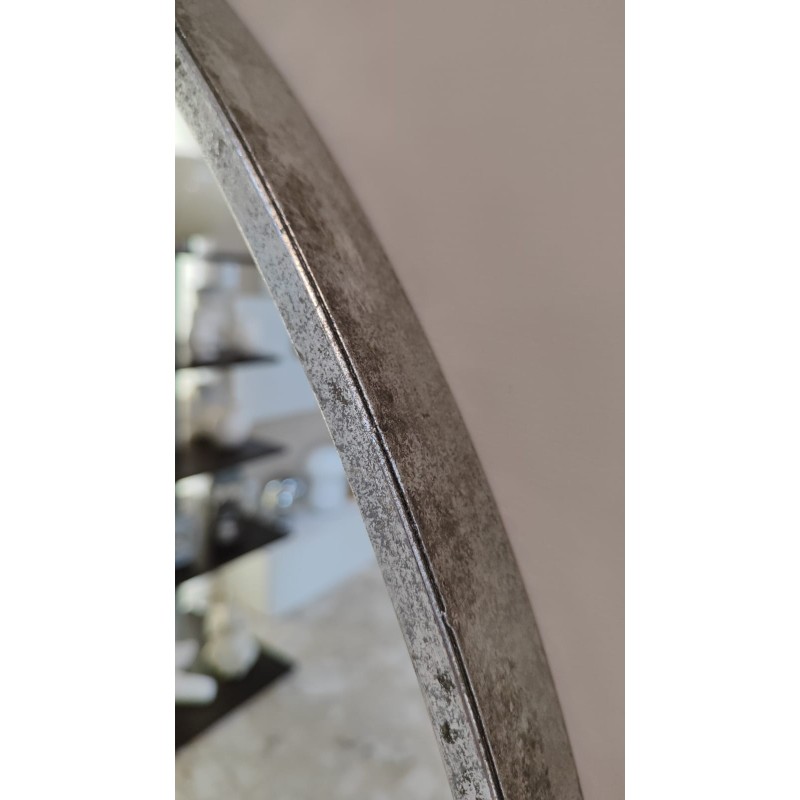 SPECCHIO ROUND FRONT OF Ø 100 SILVER -INNOVA LIVING