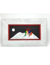 Quadro Vesuvio multicolor 30x50 -ALLERIA
