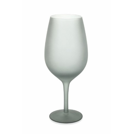 Cala Dorada set 6 calici vino moderni contemporanei in vetro opaco frosted -VILLA D' ESTE