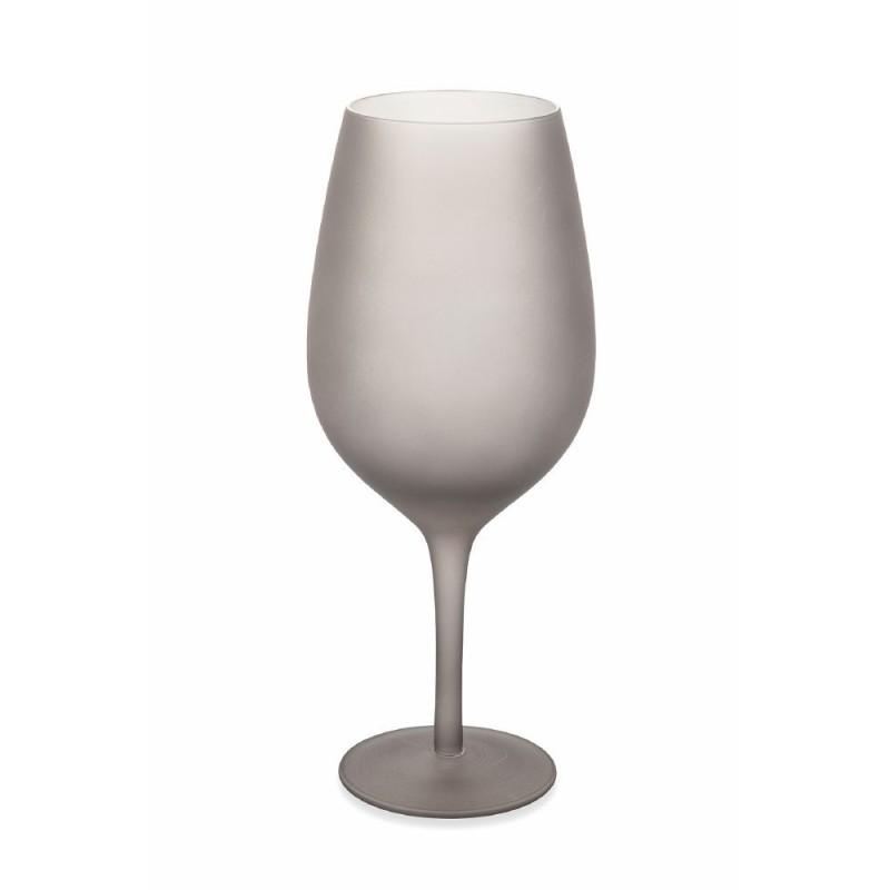 Cala Dorada set 6 calici vino moderni contemporanei in vetro opaco frosted -VILLA D' ESTE