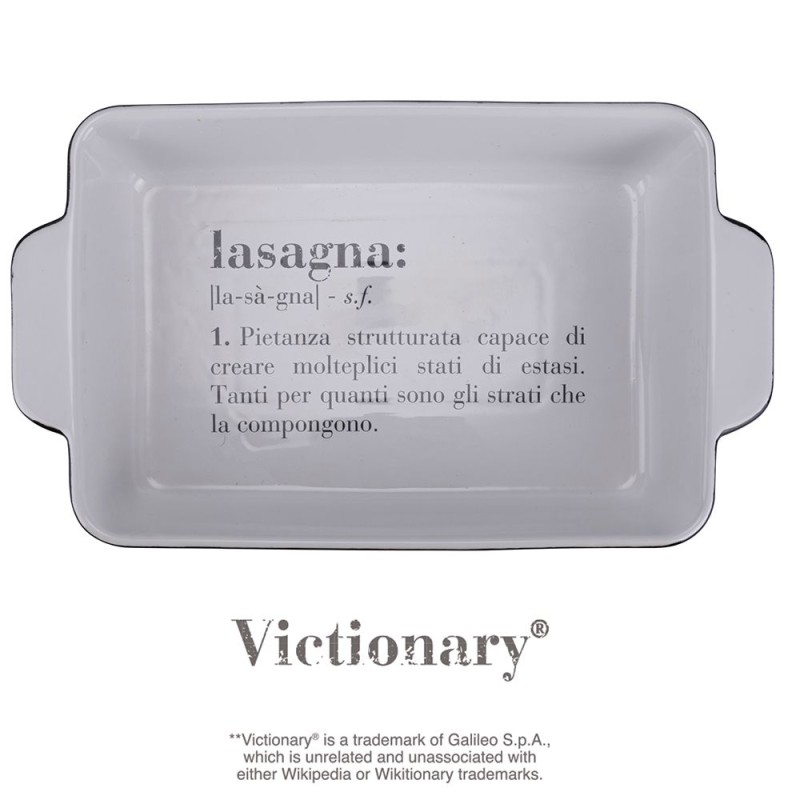 Victionary Pirofila per lasagne in gres: elegante e resistente, perfetta per cotture uniformi e presentazioni sorprendenti -V...