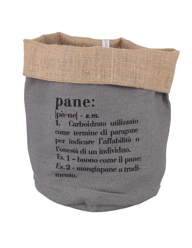 Victionary Pratico sacchetto per pane in cotone e juta: stile ecologico per conservare la freschezza del pane con eleganza -V...
