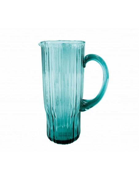 PLISSE' CARAFFA TURCHESE VETRO -BRANDANI
